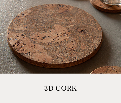 ポルトガルのコルクブランド、３D　CORK。環境にやさしい、エシカルという視点を大切に、リサイクル素材を使った商品など、新しいコルク製品を生み出しています。