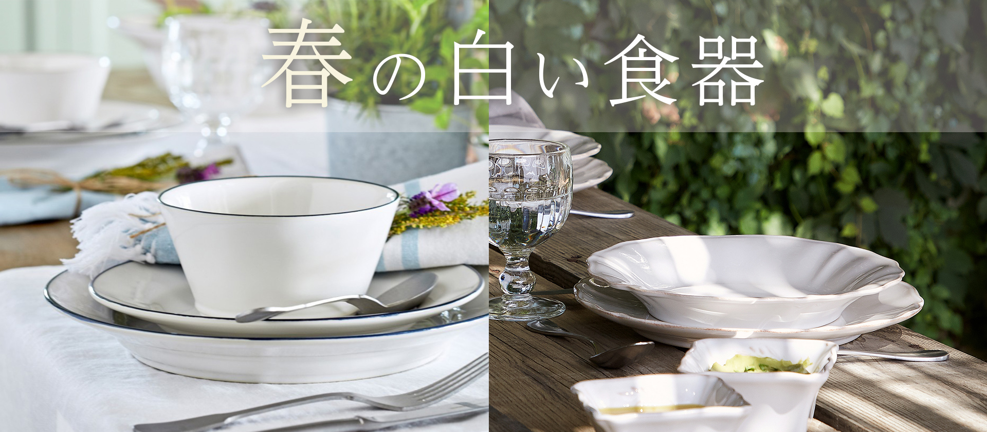 新生活に向けた季節にぴったりのフレッシュな印象の白い食器を集めました。COSTANOVAのおしゃれで長く使いやすいデザイン、食洗機・電子レンジ使用可能な使いやすさ・多彩なシーンに合わせやすい白の食器。