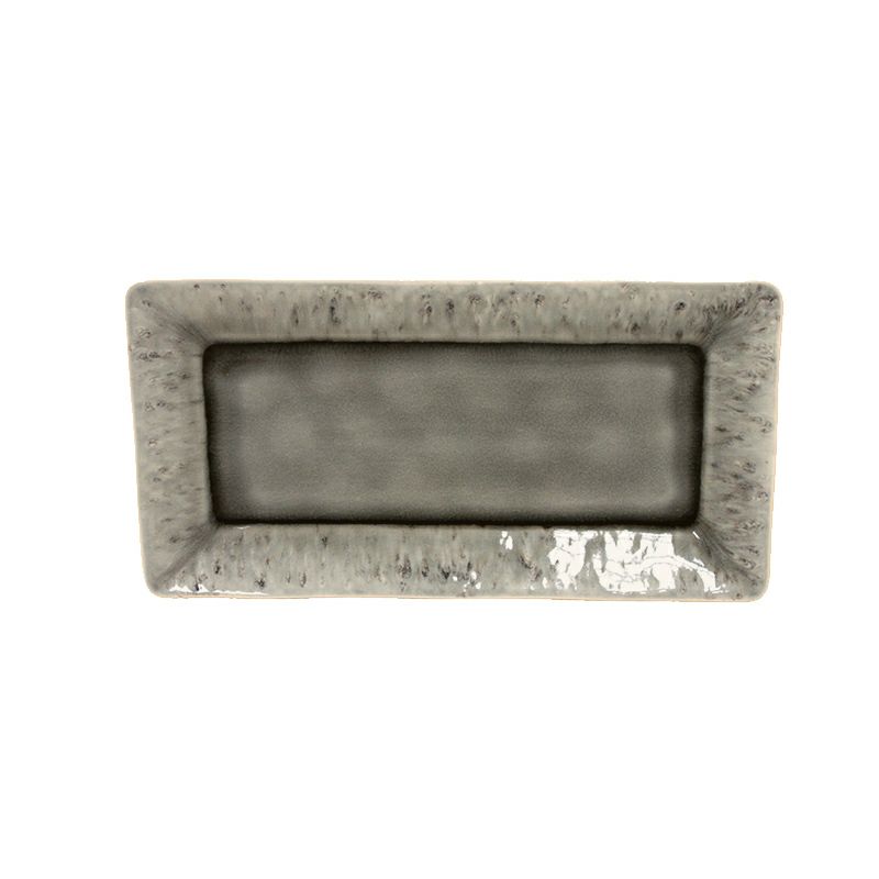 ポルトガルの食器、COSTA　NOVAの　マデイラ　レクタングルトレイM　アッシュグレー