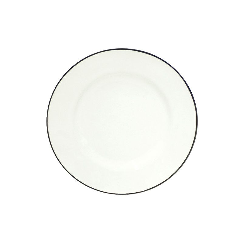 白と青のカラーが特徴のコスタ・ノバのベジャシリーズ。少し大きめのサラダプレートはメイン皿や、パスタ皿としても使いやすい。